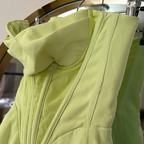 House of‎ CB Lucila Neon Strapless Corset Midi Dress Size XS NWOT - Picture 16 of 16